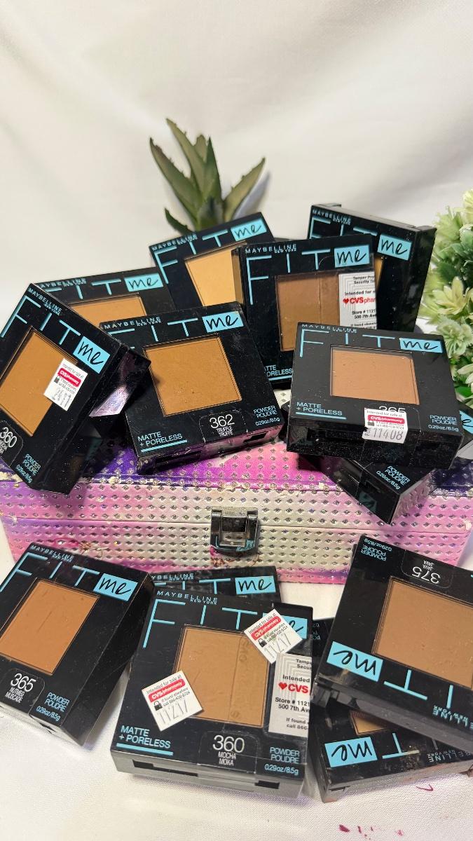 Poudre, fond de teint, brume parfumée