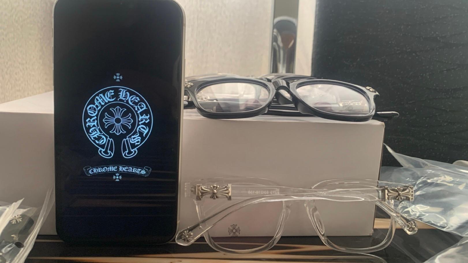 Lunettes chrome heart