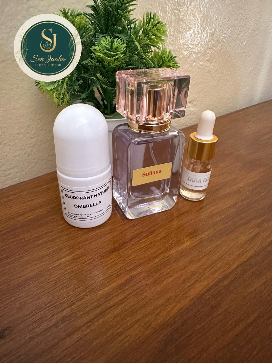 Parfum + déodorant & huile