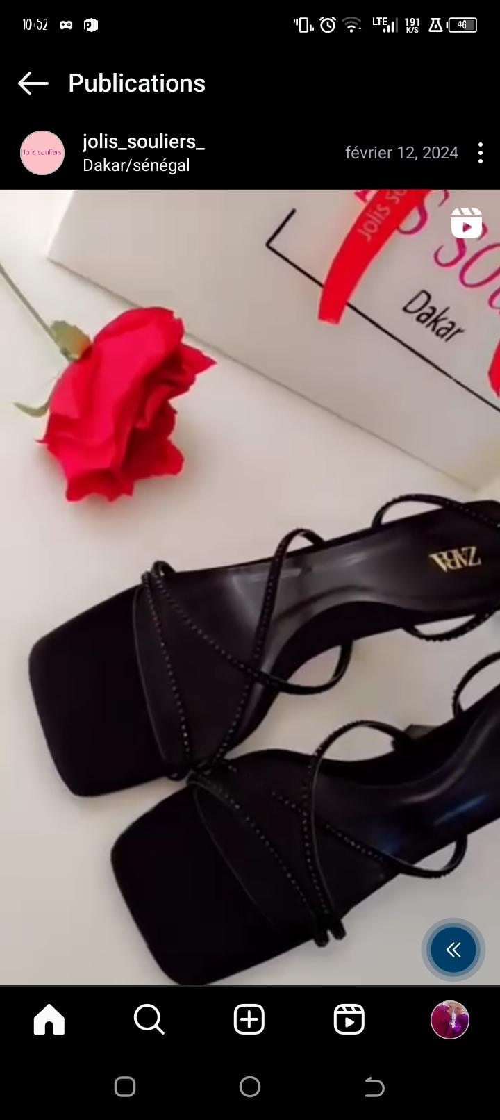 Chaussures zara noirs avec lacets