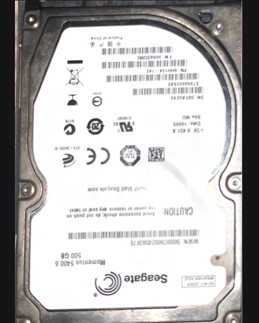 Disck dur 500gb