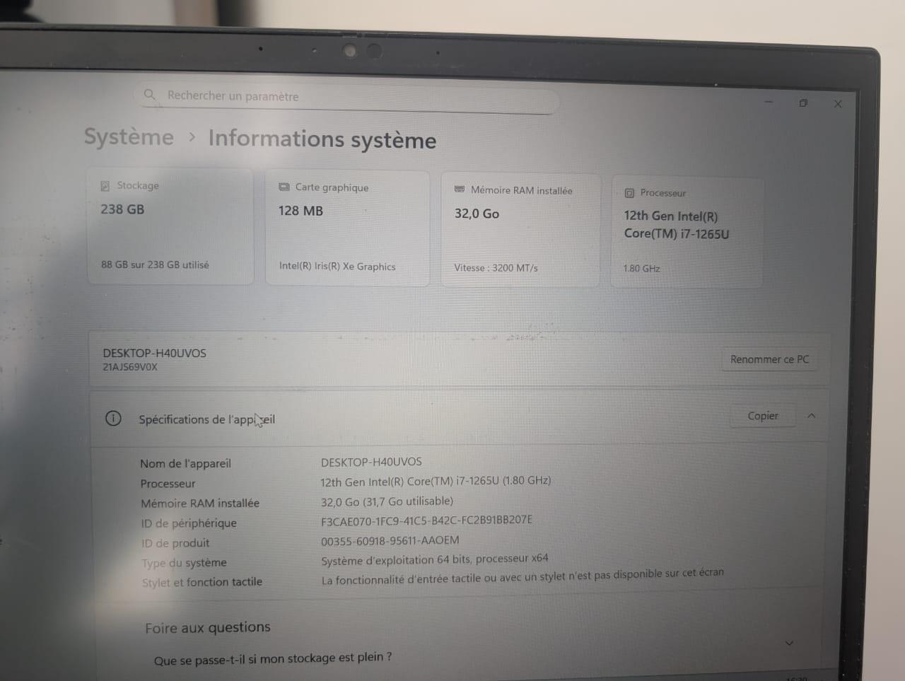 Lenovo ThinkPad T14 Gen 3 - Ii 13e VPRO | 32GB RAM | 512GB SSD Dakar