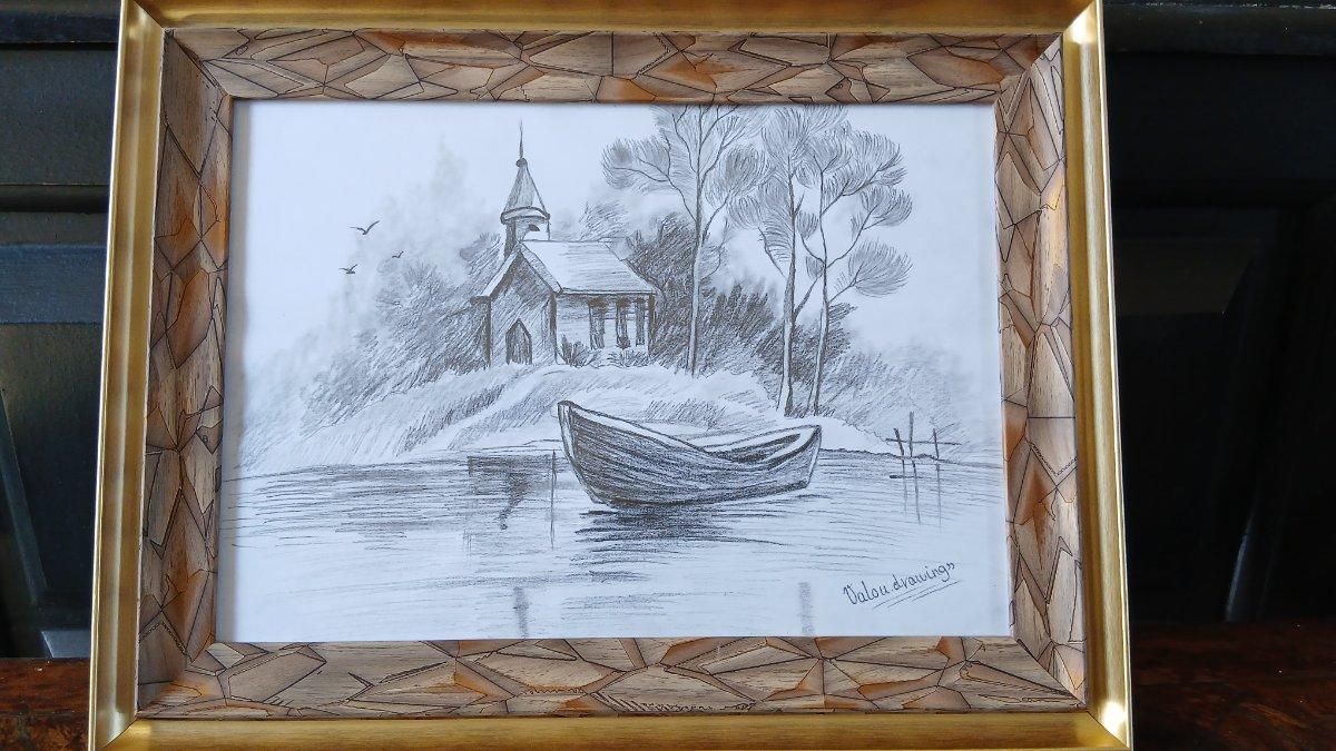 Tableau A4 _ dessin fait à la main