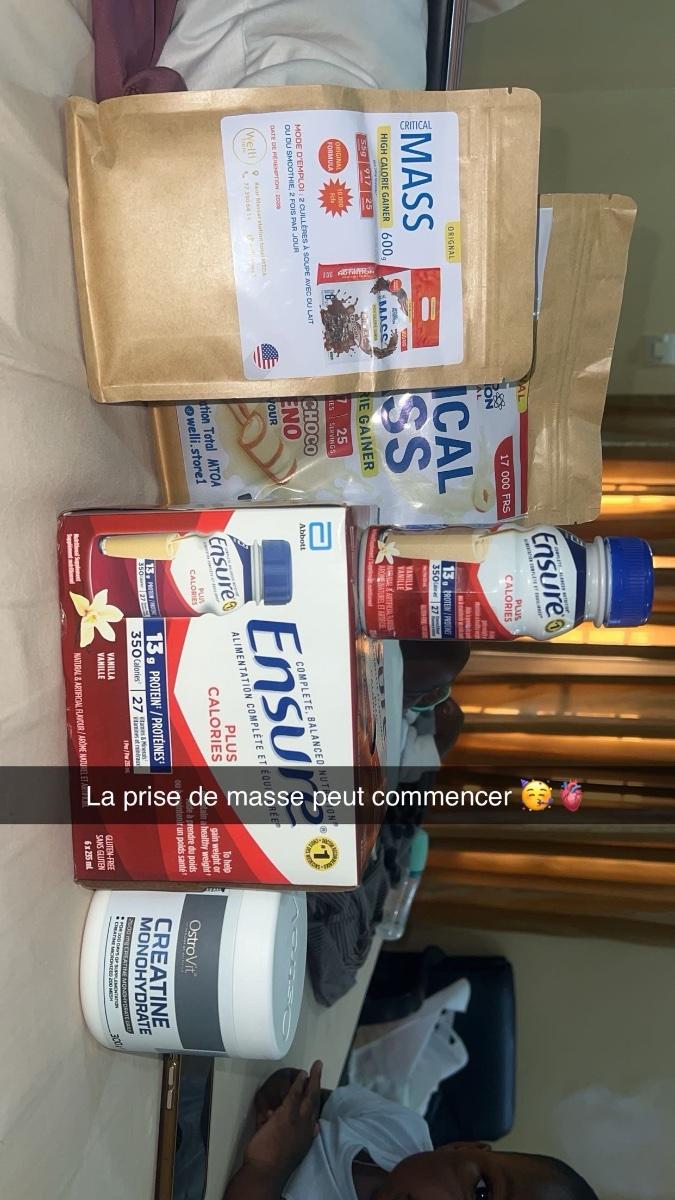 Prise de poids