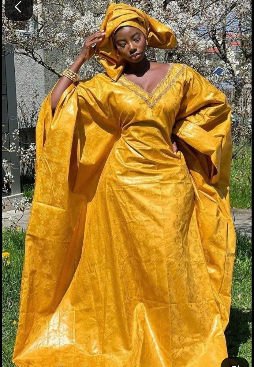 Grand boubou Bazin
