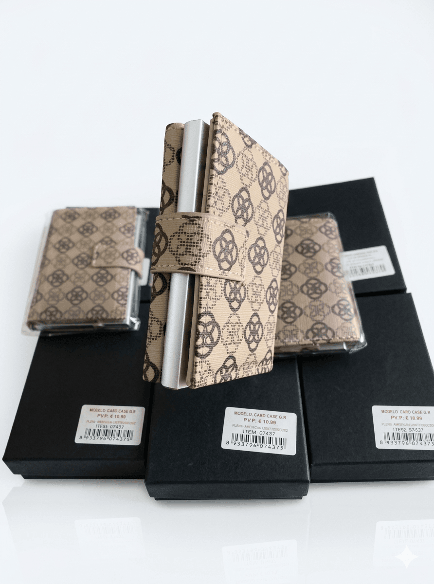 Portefeuille avec porte cartes ejectables