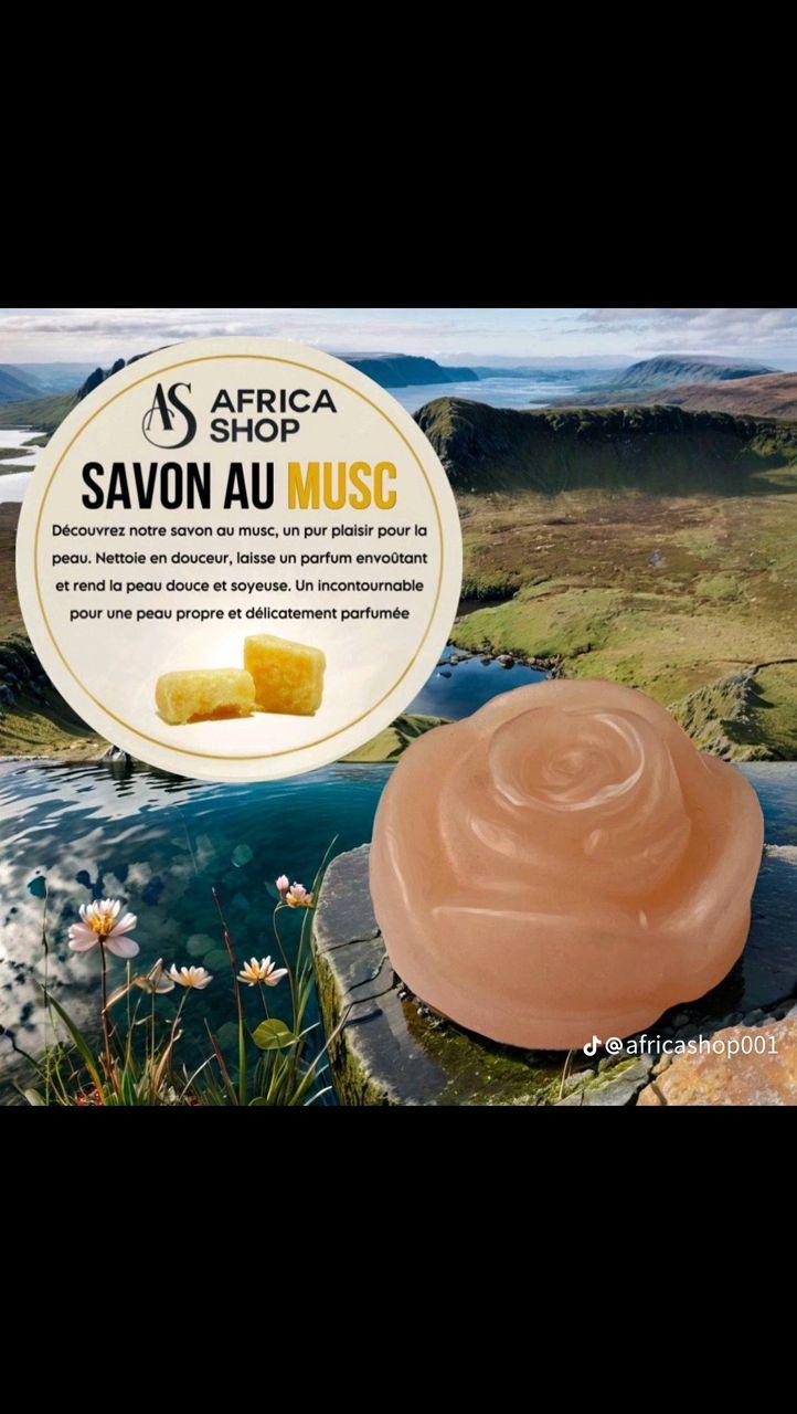Savon forme rose
