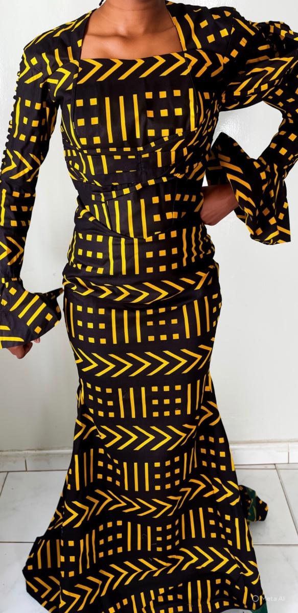 Robe avec traîne
