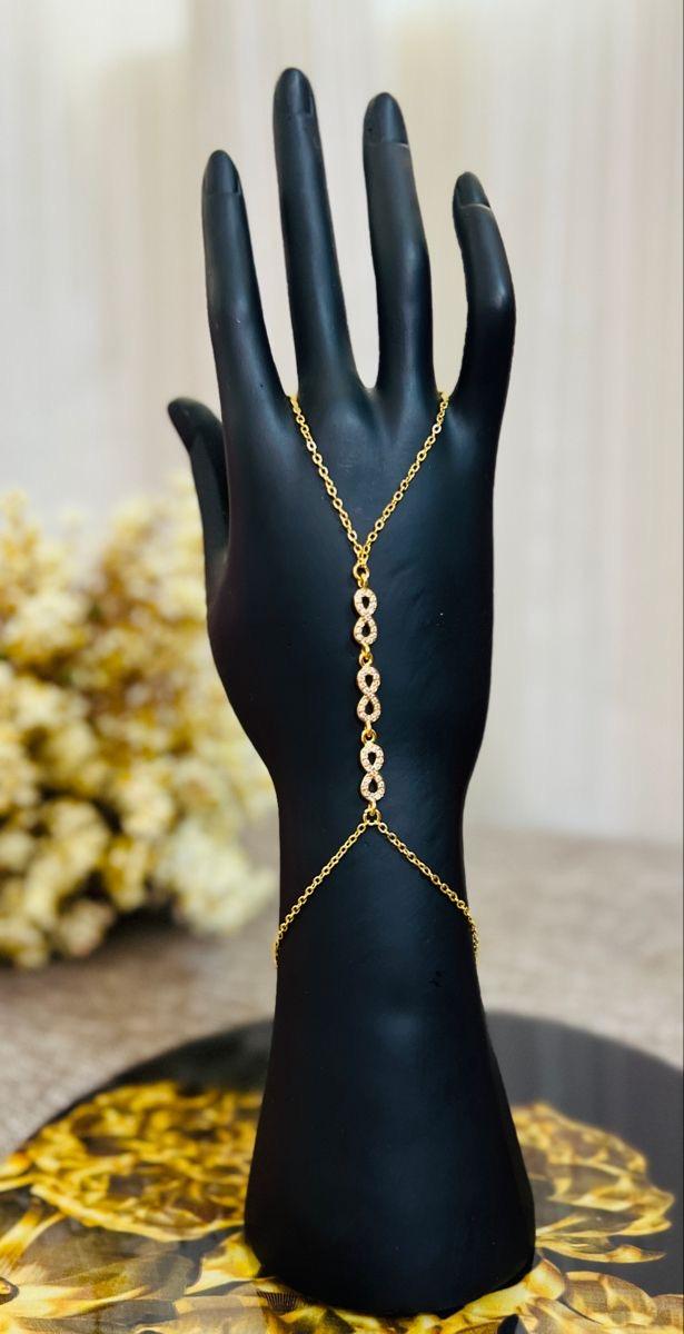 💎 Bijou de main élégant (bracelet main) ✨