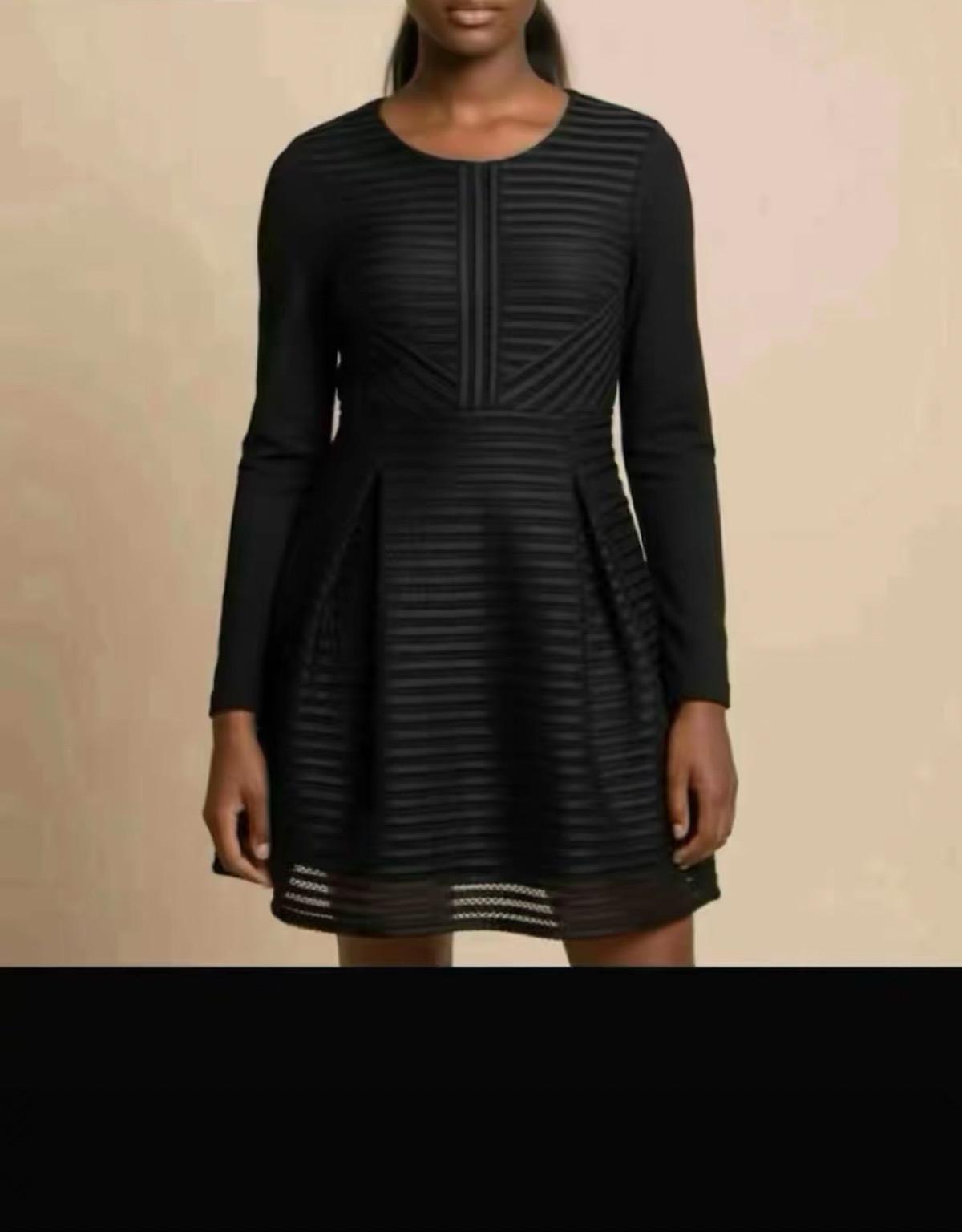 Robe courte noir