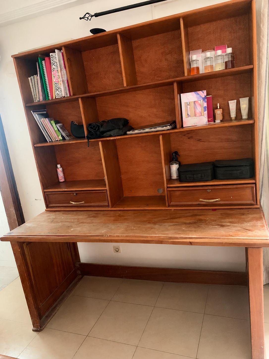 Bureau bois massif