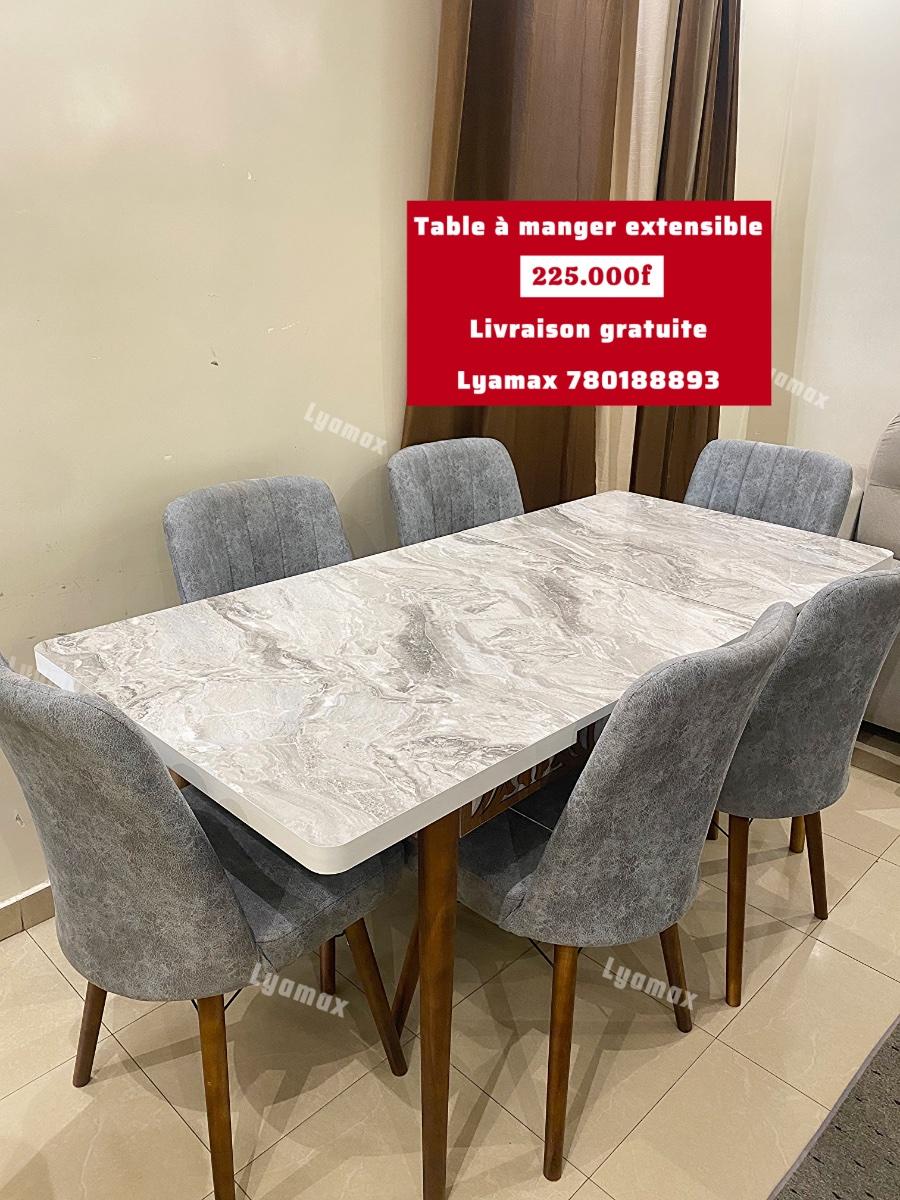 Table à manger extensible