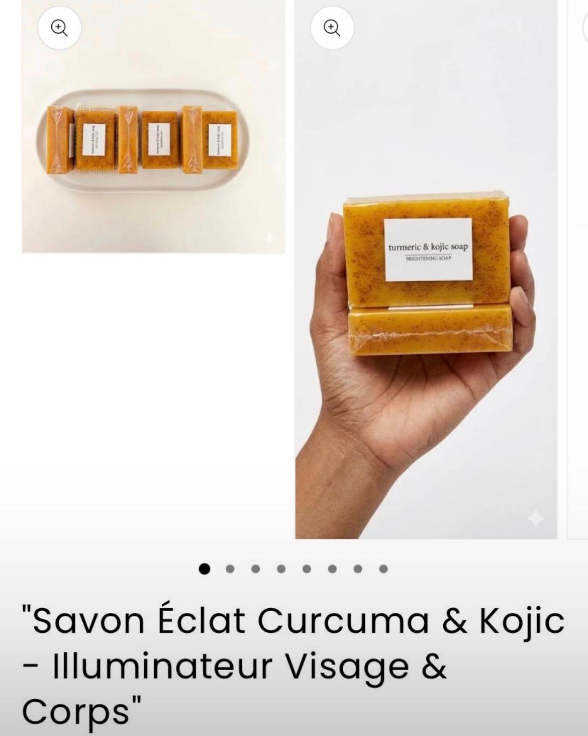 Savon curcuma