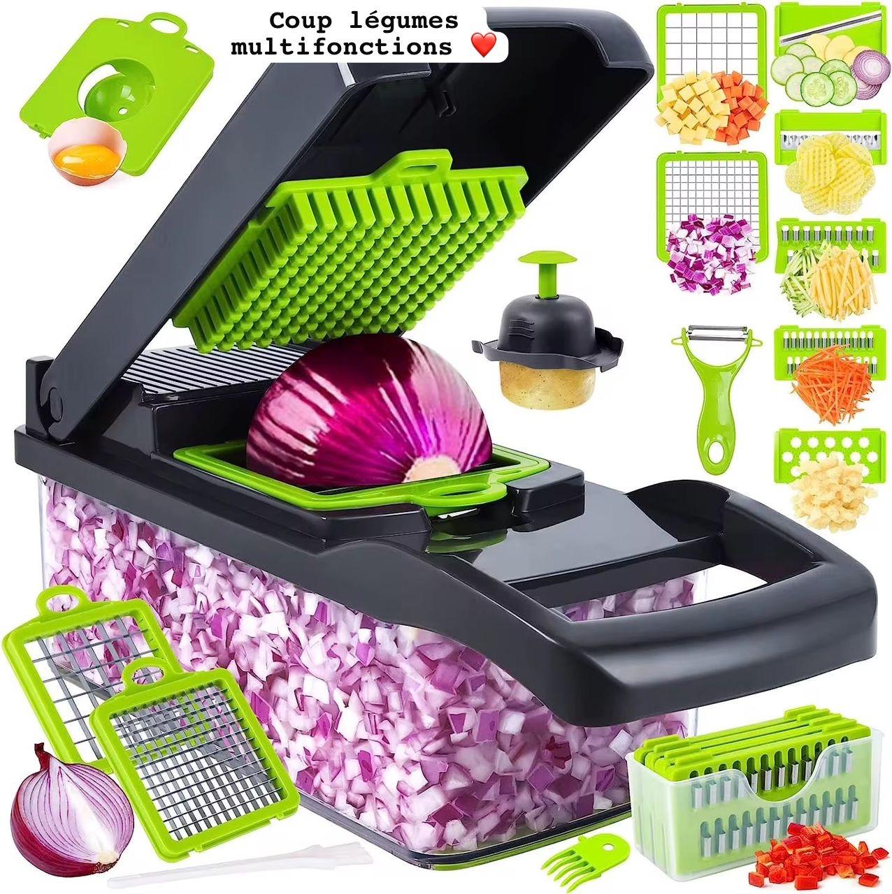 Coupe légumes multi fonction