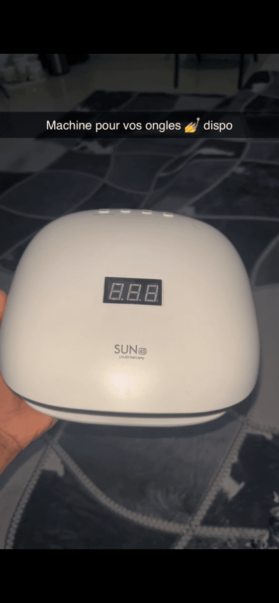 Machine permanente pour vos ongles 💅