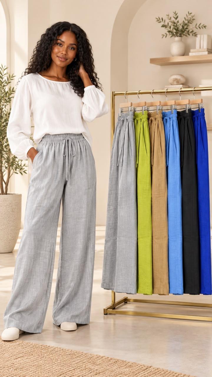 Pantalon en lin